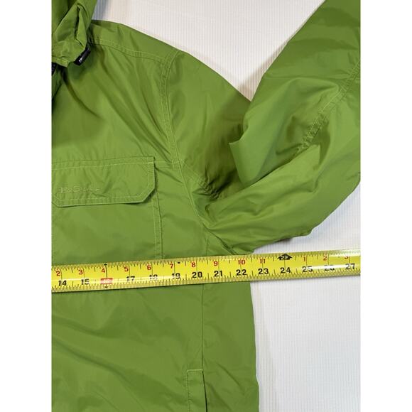 Ben Sherman Hooded Jacket Green Zip Away Hood Nylon Full Zip Men’s Large - Picture 8 of 11